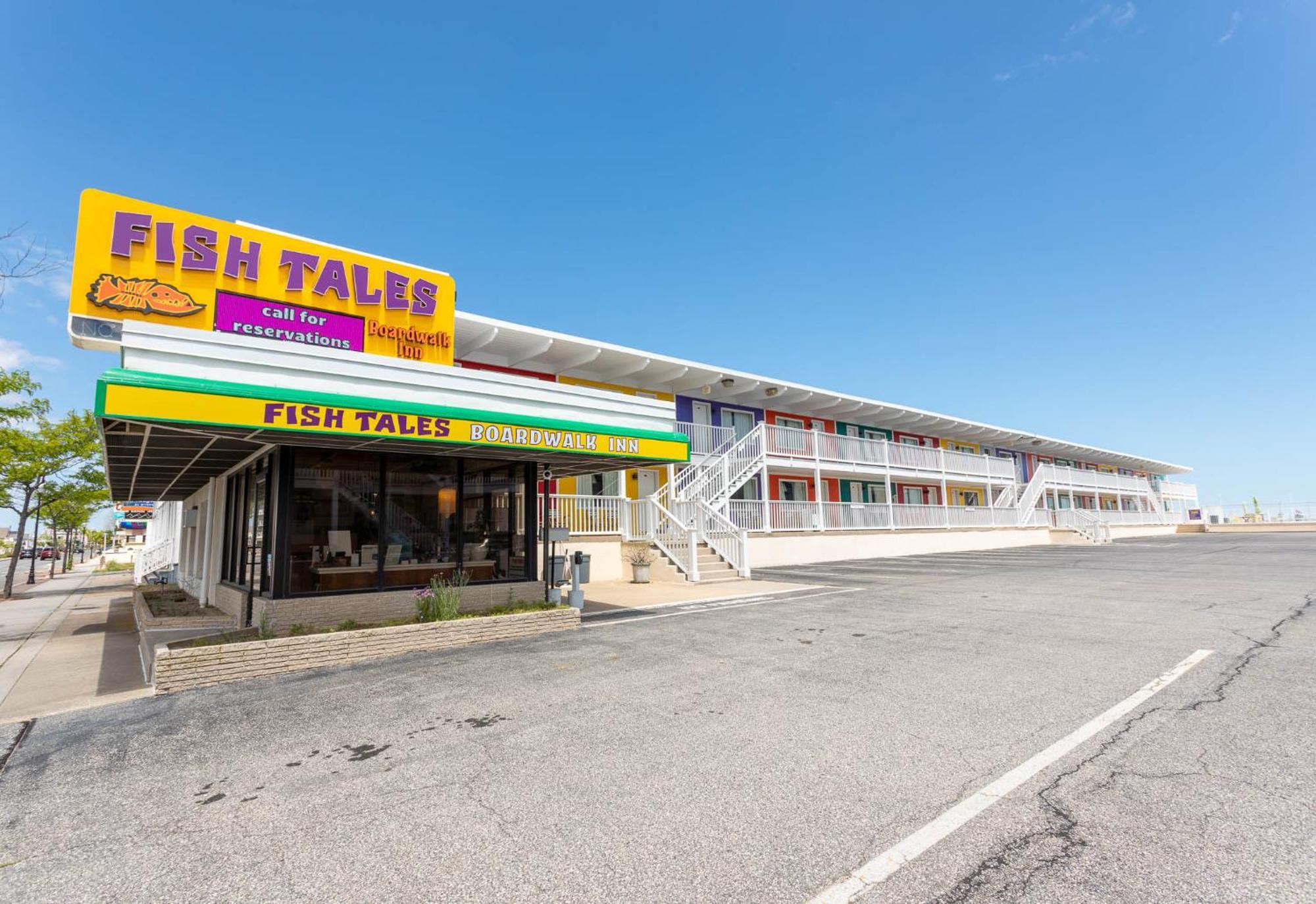 Fish Tales Boardwalk Inn & Ocean Mecca Motel Ocean Stadt Exterior foto